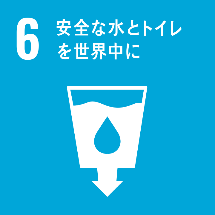 6. 安全な水とトイレを世界中に